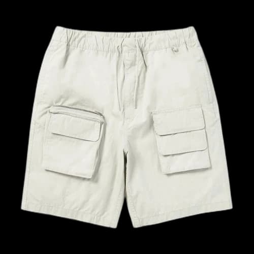 thisisneverthat L-Logo Flight Short 'Ivory'