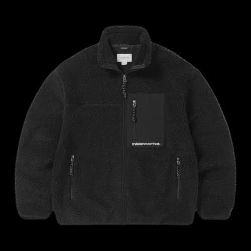 thisisneverthat SP Sherpa Fleece Jacket 'Black'