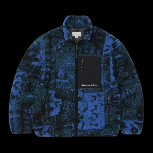 thisisneverthat SP Sherpa Fleece Jacket 'Blue'