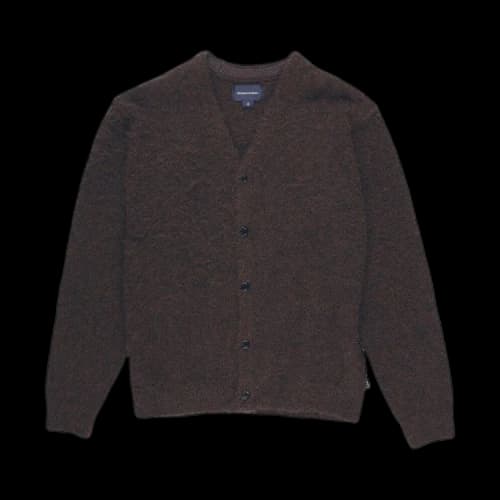 thisisneverthat Hairy Knit Cardigan 'Brown'