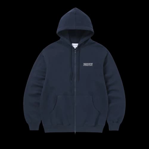 thisisneverthat CP International Logo Zip Hoodie 'Navy'