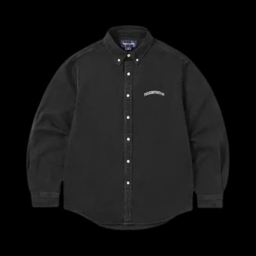 thisisneverthat Washed Denim Shirt 'Black'