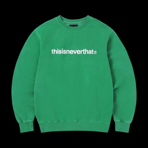 thisisneverthat T-Logo LT Crewneck 'Green'