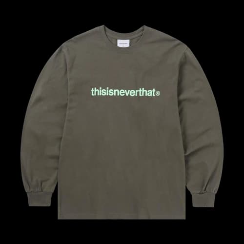 thisisneverthat T-Logo Long-Sleeve Tee 'Dark Mocha'