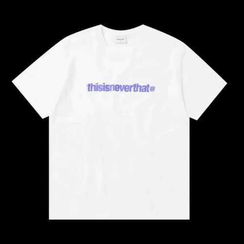thisisneverthat Cracked T-Logo Tee 'White'