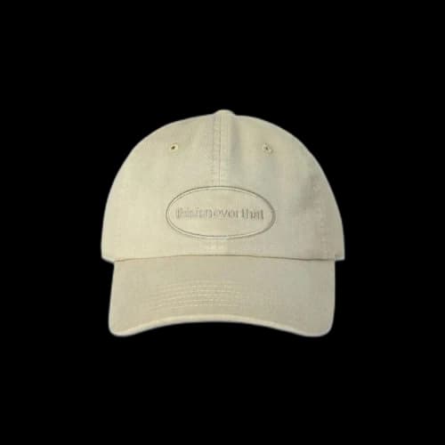 thisisneverthat Overdyed E/T-Logo Cap 'Cream'
