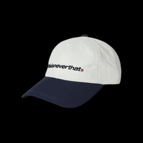 thisisneverthat SP-Logo Nylon Cap 'Ivory/Navy'