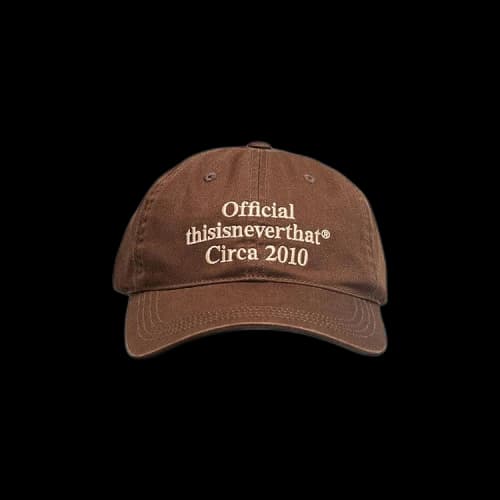 thisisneverthat Times Cap 'Brown'