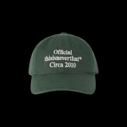 thisisneverthat Times Cap 'Green'