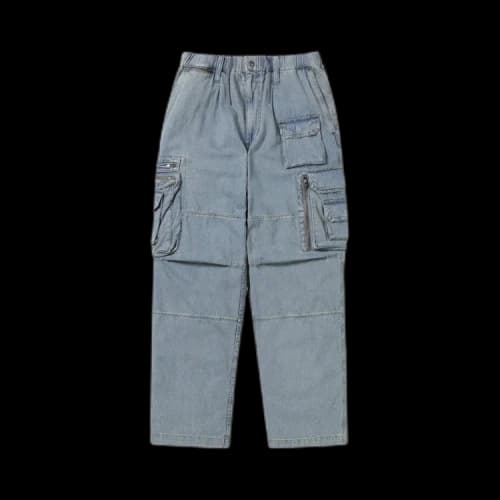 thisisneverthat Crazy Multi Zip Pant 'Washed Blue'