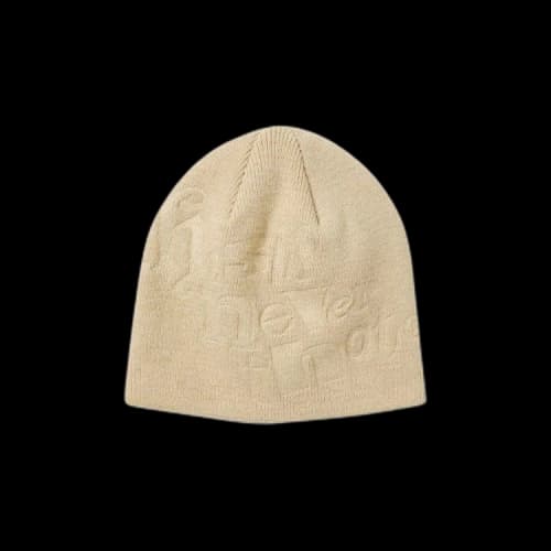 thisisneverthat Debossed No Cuff Beanie 'Beige'