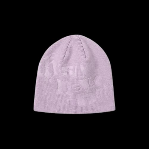 thisisneverthat Debossed No Cuff Beanie 'Pink'