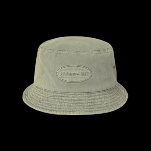 thisisneverthat Overdyed E/T-Logo Bucket Hat 'Washed Green'