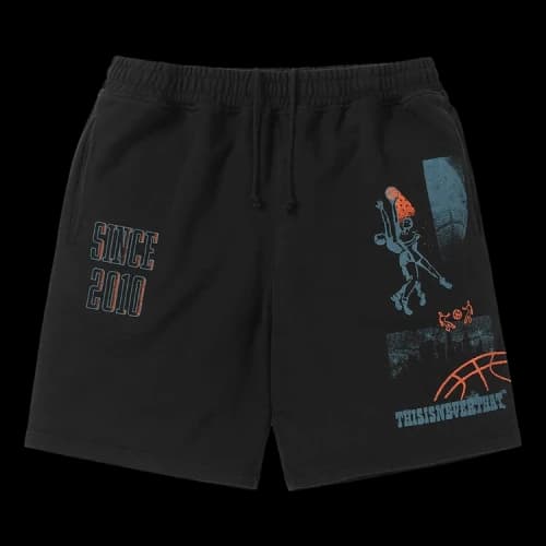 thisisneverthat Basketball Sweatshort 'Black'
