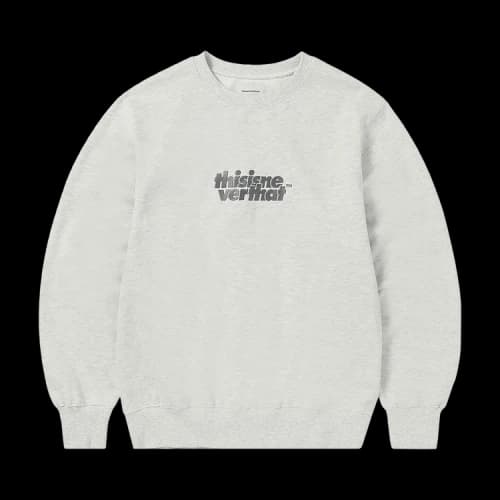 thisisneverthat OL-Logo Crewneck 'Oatmeal'