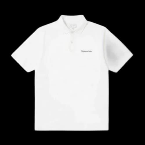 thisisneverthat T-Logo Short-Sleeve Jersey Polo 'White'