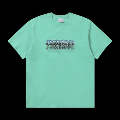 thisisneverthat Metallic Logo Tee 'Mint'
