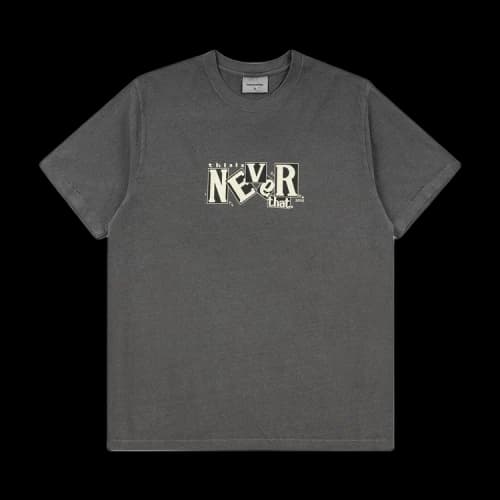 thisisneverthat Records Tee 'Charcoal'