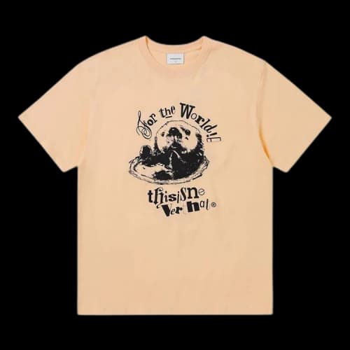 thisisneverthat Otter Tee 'Apricot'