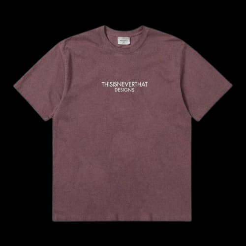 thisisneverthat Sprayed FR-Logo Tee 'Fuchsia'