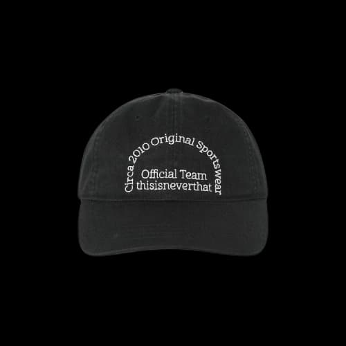 thisisneverthat TNT Team Cap 'Black'