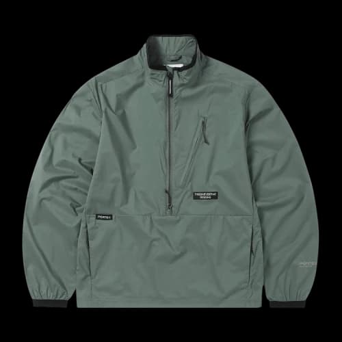 thisisneverthat Pertex QA Half Zip Pullover 'Sage'
