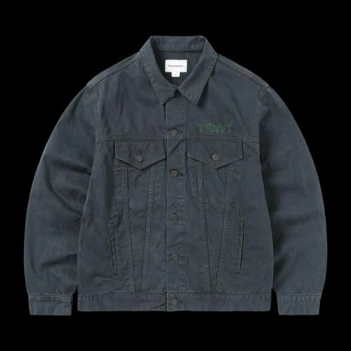 thisisneverthat Trucker Jacket 'Off Black'