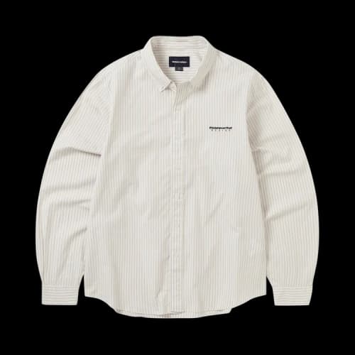 thisisneverthat DSN Striped Shirt 'Beige'