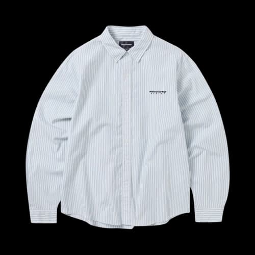 thisisneverthat DSN Striped Shirt 'Blue'