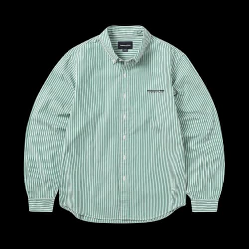 thisisneverthat DSN Striped Shirt 'Green'