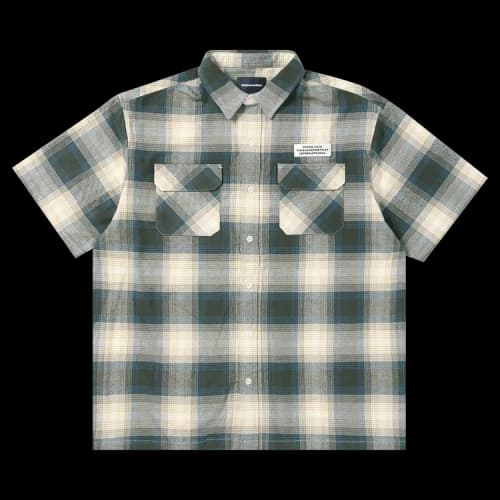 thisisneverthat Ombre Check Shirt 'Brown'