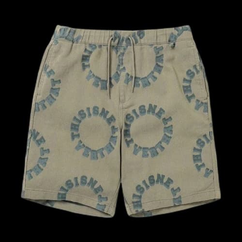 thisisneverthat 2Tone Logo Jacquard Short 'Beige'