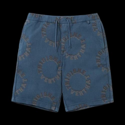 thisisneverthat 2Tone Logo Jacquard Short 'Blue'