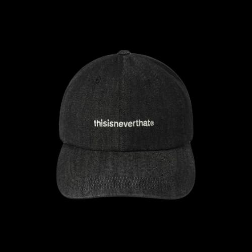 thisisneverthat Denim T-Logo Cap 'Black'