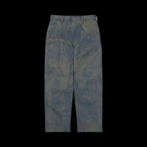thisisneverthat Bleached Double Knee Pant 'Blue'
