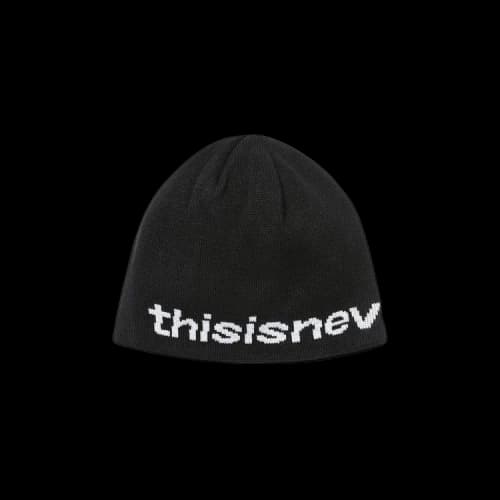 thisisneverthat Sp-Logo No Cuff Beanie 'Black'