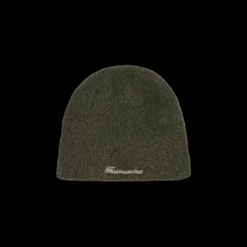thisisneverthat Shaggy No Cuff Beanie 'Olive'