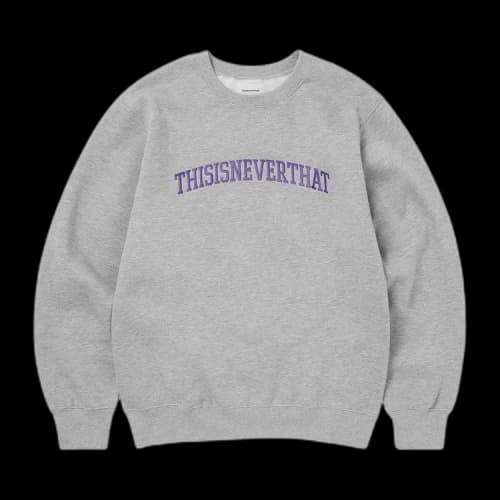 thisisneverthat Arch-Logo Crewneck 'Heather Grey'