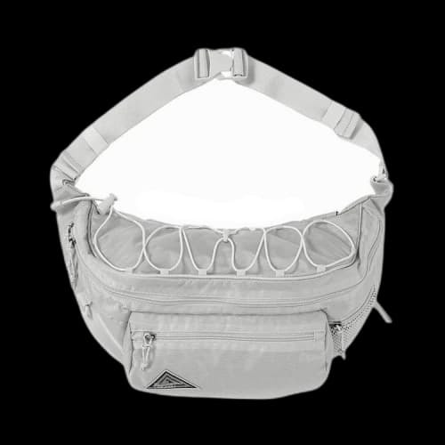 thisisneverthat Washed Nylon Lumbar Pack 'Cream'