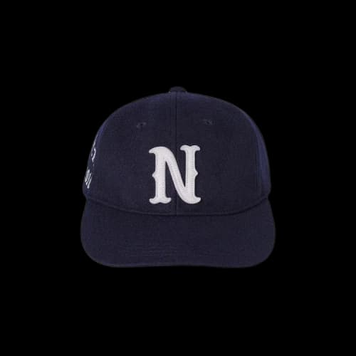 thisisneverthat N Felt Appliqué Cap 'Navy'