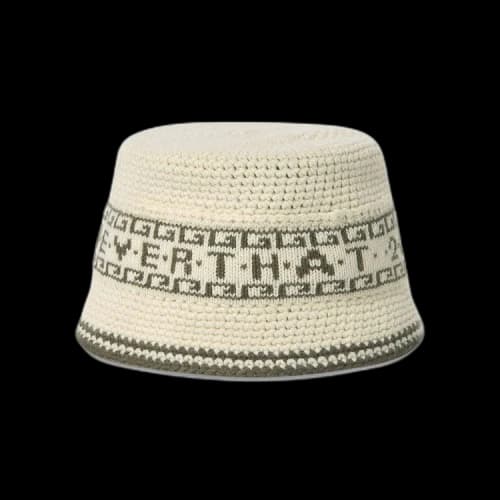 thisisneverthat Crochet Bucket Hat 'Ivory'