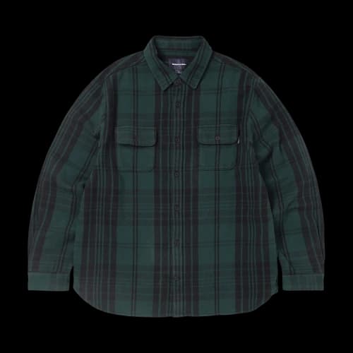 thisisneverthat Big Flannel Work Shirt 'Green'