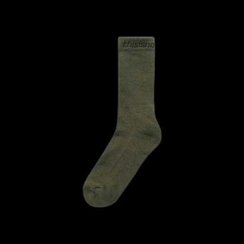 thisisneverthat SP-Logo Socks (3 Pack) 'Olive'