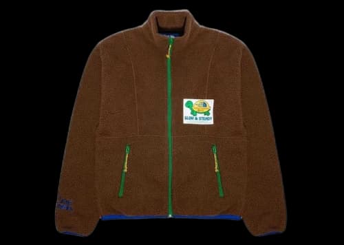 The North Face x Online Ceramics Sherpa Attitude FZ Jacket Brown