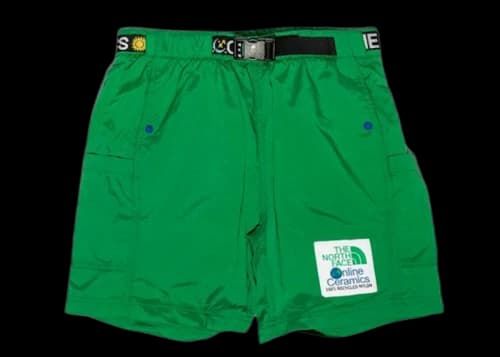 The North Face x Online Ceramics Cargo Shorts Green