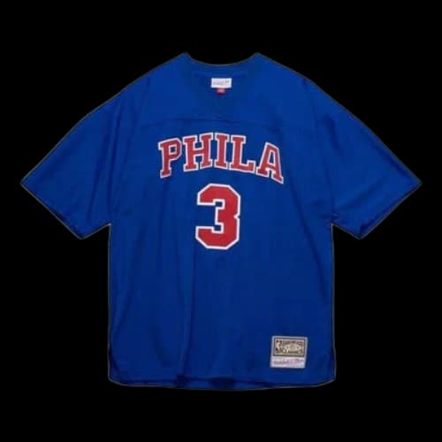 Mitchell & Ness x NBA Philadelphia 76ers T-Shirt 'Allen Iverson 3'