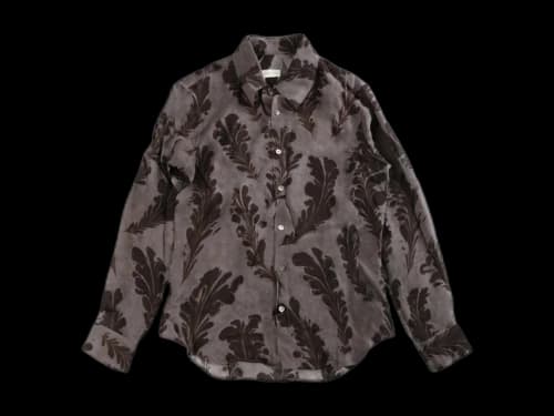 Dries Van Noten Tight Fit Shirt Grey