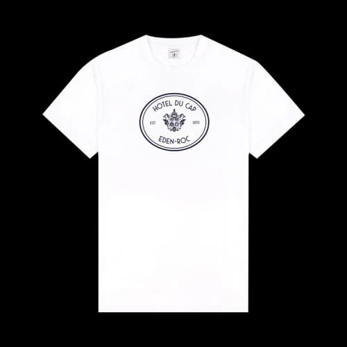 Sporty & Rich Eden Crest Kennedy T-Shirt 'White'