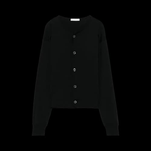 Lemaire Fitted Cardigan 'Black'