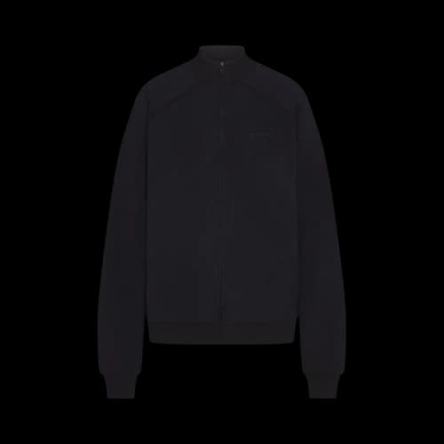 Nike x SKIMS Women's Matte Tricot Oversized Track Jacket Obsidian